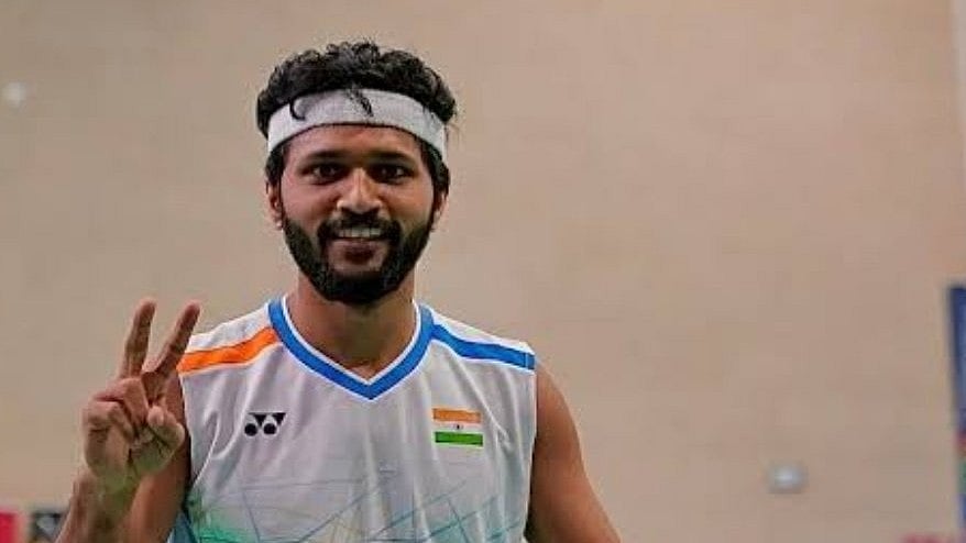Photo: X | @Anmolkakkar27 : Indian para-badminton player Sukant Kadam.
